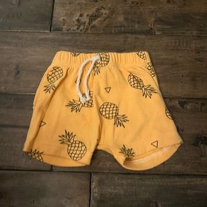 Handmade Butterfly Stitches Pineapple Shorts (9-12 Months)